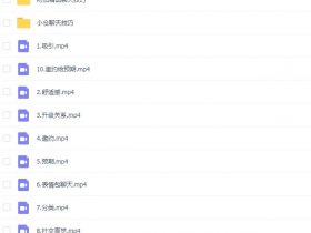 小仓《倒追聊程》教学视频