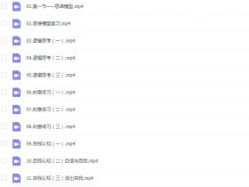 老吴《高级情商私教课》完整版