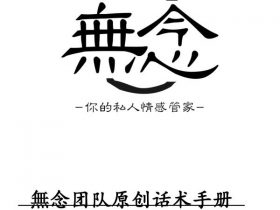无念团队《無念话术手册-话境V2.0》PDF电子书