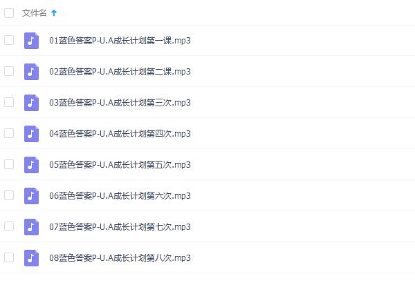 蓝色答案方法内部VIP课程 完整版