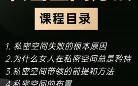 乐福老佟《100%成功的私密空间方法》完整版