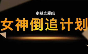 小鲸恋爱班《女神倒追》完整视频课