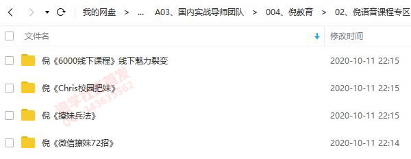 倪团队全集版 PUANEY内部课程合集 百度网盘下载